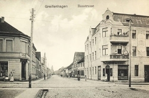 Gryfino Baustrasse -Reprodukcja 6212
