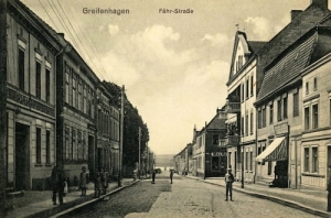 Gryfino Fahr strasse -Reprodukcja 6211