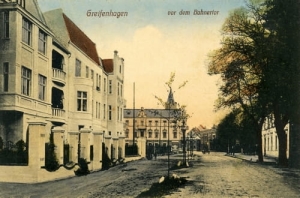Gryfino Bahner strasse -Reprodukcja 6201