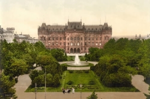 Szczecin Victoria Platz 1890r-Reprodukcja 6286