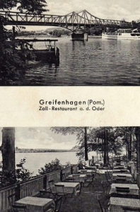 Gryfino Most Restauracja -Reprodukcja 6351