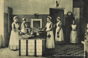 Warszawa Szkoła służących -Reprodukcja 6420