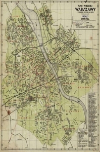 Warszawa Plan 1936/37 -Reprodukcja 6415
