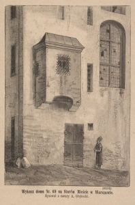 Warszawa Stare Miasto -Reprodukcja 6412