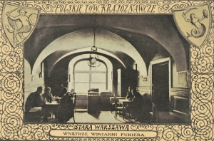 Warszawa Winiarnia Fukiera -Reprodukcja 6409