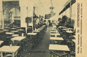 Warszawa Kawiarnia -Reprodukcja 6408