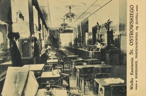 Warszawa Kawiarnia -Reprodukcja 6406