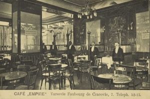 Warszawa Cafe Empire -Reprodukcja 6404