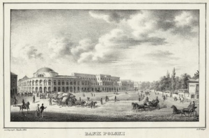 Warszawa Bank Polski - Reprodukcja 6381
