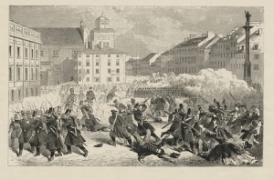 Warszawa Powstanie Styczniowe - Reprodukcja 6364