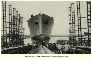 ORP Wicher -Reprodukcja 6645