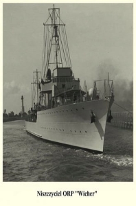 ORP Wicher -Reprodukcja 6644