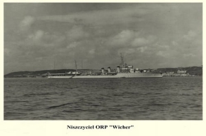 ORP Wicher -Reprodukcja 6641