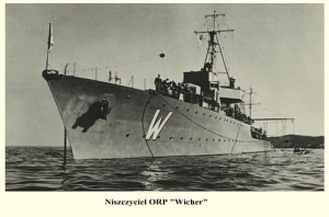 ORP Wicher -Reprodukcja 6638
