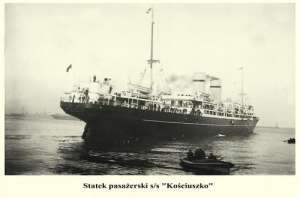 s/s Kościuszko -Reprodukcja 6612