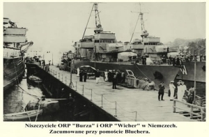 ORP Burza i Wicher -Reprodukcja 6604