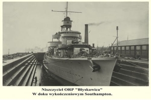 ORP Błyskawica -Reprodukcja 6602