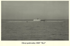 ORP "Ryś" - Reprodukcja 6580
