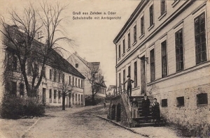 Cedynia ul. Szkolna , sąd -Reprodukcja 6663