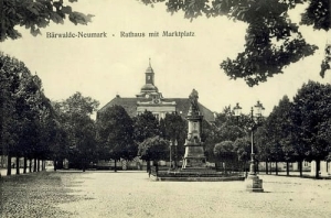 Mieszkowice Rynek i Ratusz - Reprodukcja 6705