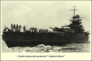 Krążownik Admirał Sheer -Reprodukcja 6816