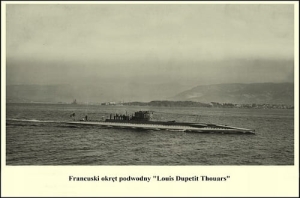 Francuski okręt podwodny -Reprodukcja 6785