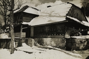 Głębce dom góralski - Reprodukcja 1912