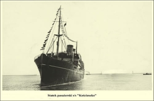 s/s Kościuszko -Reprodukcja 6764