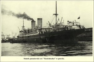 s/s Kościuszko -Reprodukcja 6758