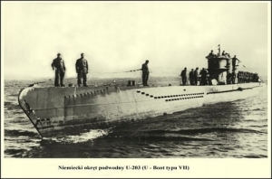 Okręt podwodny U-203 -Reprodukcja 6753