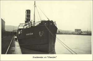 Frachtowiec s/s Chorzów -Reprodukcja 6737