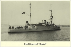 Krążownik Heindal -Reprodukcja 6733