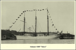 Szkuner ORP Iskra -Reprodukcja 6727