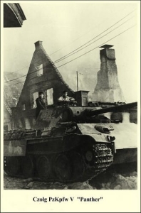 Czołg PzKpfw V Panther -Reprodukcja 6876