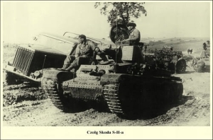Czołg Skoda S II A -Reprodukcja 6861