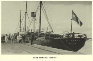 Statek handlowy TURAIDA -Reprodukcja 6843