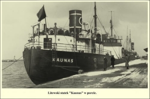 Statek KAUNAS -Reprodukcja 6838
