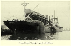 Statek TUNEZJA -Reprodukcja 6828