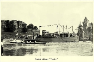 Statek wiślany TYNIEC -Reprodukcja 6825