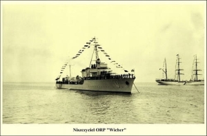 ORP Wicher -Reprodukcja 6821