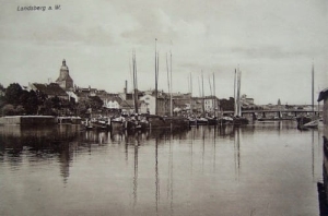 Gorzów Wlkp. panorama, most - Reprodukcja 492