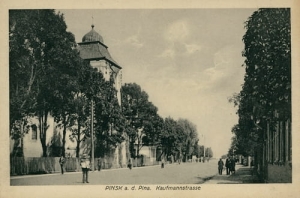 Pińsk Kaufmannstrasse - Reprodukcja 3227