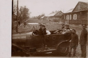 Pińsk ulica w Pińsku - Reprodukcja 3226