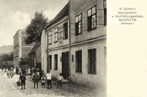 Szczecinek Wallstrasse -Reprodukcja 6977