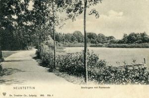 Szczecinek Promenada -Reprodukcja 6996