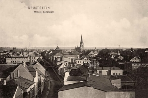 Szczecinek Panorama -Reprodukcja 7023
