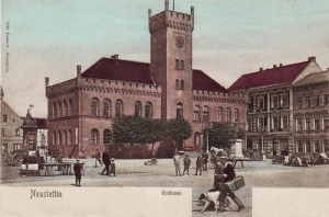 Szczecinek Ratusz -Reprodukcja 7038