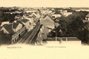 Szczecinek Panorama -Reprodukcja 7057