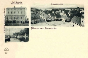 Szczecinek widokowa -Reprodukcja 7070