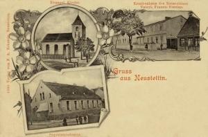 Szczecinek widoki -Reprodukcja 7074